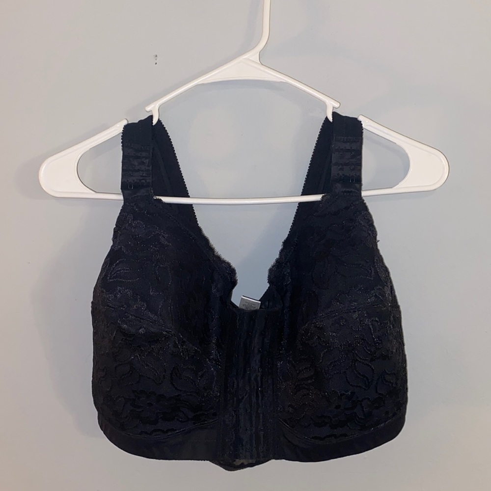Black Lace Bra